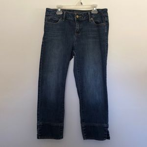 Simply Vera capri jeans straight legged size 6